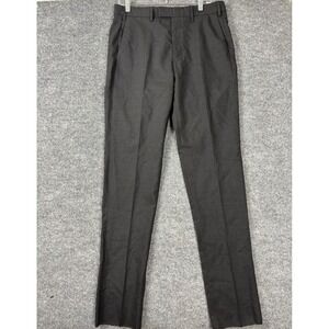 Louis Vuitton Uniforms Dress Pants Mens 33 Grey Unhammed Virgin Wool Cigaret